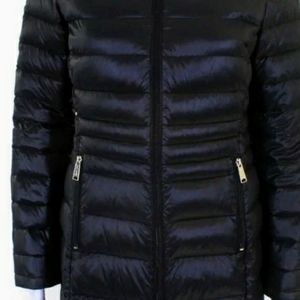 ANDREW MARC LIGHTWEIGHT DOWN HOODED COAT SZ XS ( BLACK 🖤 )